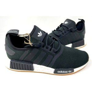 Adidas Men's NMD_R1 PRIMEBLUE Lace Up Shoes Black/White #GZ9257 Size:5